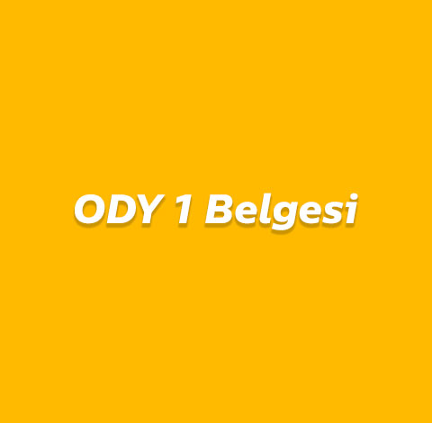 ODY 1 Belgesi