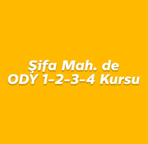 Şifa Mahallesi ODY Belgesi